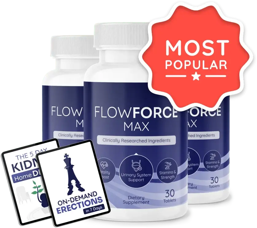 FlowForce Max 3 Bottles